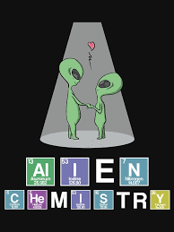 Cool Funny Couple Alien Chemistry Periodic Table Gift Essential T Shirt By Freid Alien Art Alien Aesthetic Alien Drawings