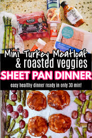 Turkey Meatloaf With Roasted Potatoes And Asparagus Sheet Pan Dinner Recipe Dinner Recipes Healthy Family Turkey Meatloaf Sheet Pan Dinners Healthy