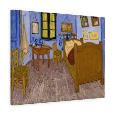 Bedroom in arles, an oil painting executed by vincent van gogh, is currently exhibited in the art institute of chicago (version 1889). Canvas Print Of Van Gogh S Bedroom In Arles By Vincent Van Gogh 1889 Brand Basterds
