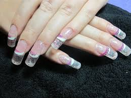 Aquarium Nails Water Filled Glitter Tips Duck Feet Nails Aquarium Nails Nail Designs Summer