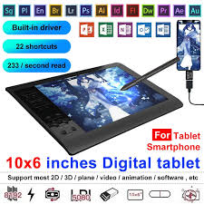 4.6 из 5 звездоч., исходя из 11 оценки huion 680 s graphics tablet 8 x 6 no pen. How To Draw On Tablet With Stylus