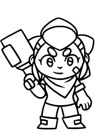Najlepsze obrazy na tablicy draw it cute coloring pages 277. Brawl Stars Coloring Book Razukraski Com