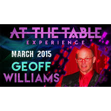 At The Table Live Lecture – Geoff Williams