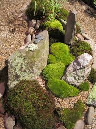 Small Rock Garden With Moss Picture Taken At The 2013 Boston Flower And Garden Show Rock Garden Design Rock Garden Boston Garden