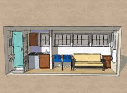 Single Shipping Container Homes Interior Container House Design Container House Container House Interior