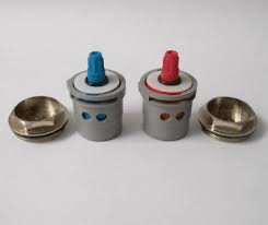 Milky patches can soon show up on your stylish dark sink. Brev Sink Mixer Cartridges Hot Cold Pair 62002367