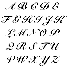 Handlettering alphabet, kind of calligraphy letters, lettering alphabet, . Fancy Alphabet Letters Printable Stencils Letter Stencils Free Printable Letter Stencils Free Printable Alphabet Letters