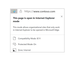 A Propos Du Mode Internet Explorer Microsoft Docs