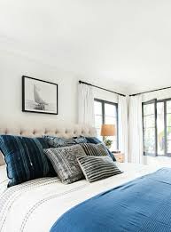 Blue modern bedroom decorations might include placing a soft blue color of carpet, light or dark blue window curtains and even different blue shades of colors for the hopefully, this tips and photos about typical modern blue bedroom ideas are useful for writers in particular also dear readers in general. Furniture Bedrooms Old World Meets Modern Blue White Bedroom Decor Object Your Daily Dose Of Best Home Decorating Ideas Interior Design Inspiration
