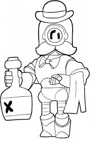 Colt is a sharpshooter with common rarity. Desene De Colorat Cu Brawl Stars Max Desene De Colorat Ideas In 2021