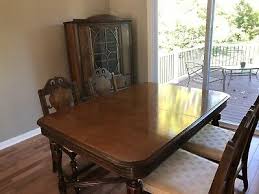 1920's mechanics dining table and cabinet hutch (price: Antique Dining Room Furniture 1920 Wild Country Fine Arts
