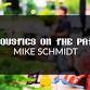SATURDAY NIGHT ACOUSTICS ON THE PATIO WITH MIKE SCHMIDT