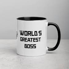 World S Greatest Boss Coffee Mug Boss Gift Employee Gift For Boss Funny Coffee Cup Custom Coffee Mug Custom Coffee Cup In 2020 Custom Coffee Cups Funny Coffee Cups Boss Coffee