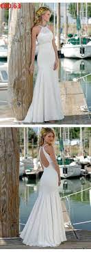 Satin chiffon schulterfrei meerjungfrau blume brautkleid. Meerjungfrau Linie Mermaid Stil Aus Chiffon Neckholder Armellos Mit Hof Schleppe Elfenbein Ruc Brautkleid Gunstig Brautkleid Meerjungfrau Neckholder Brautkleid