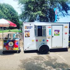Aj’s Icys and Hot Treats Food Truck — Ice cream shop food truck in Stonecrest, Georgia