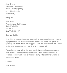 Real Business Letter Example For A Company Letter
