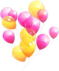 Pink And Yellow Balloons Bunch Png Clipart Image Yellow Balloons Balloons Balloon Illustration