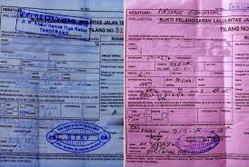 Surat tilang itu sama seperti surat tilang seperti biasanya, berwarna merah. Surat Tilang Merah Dan Biru Syahandi