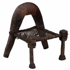Rare Traditional Ethiopian Chair C 1940 1stdibs Com Quirky Furniture Organic Seating Chair