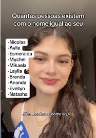 Quantas Pessoas Existem Igual Ao Meu Nome Alicia