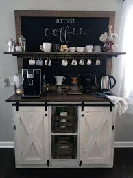 This wired wall grid ($17) is perfect for hanging art and coffee mugs on hooks, too. Top 60 Best Coffee Bar Ideas Cool Personal Java Cafe Designs