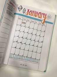 January Calendar Bullet Journal January Bullet Journal Cool Calendars Bullet Journal