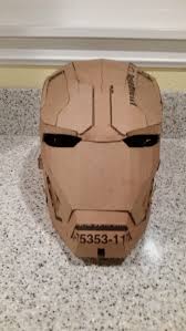 Make cardboard iron man hand mark 85 avengers4 endgame. Quick 7 Day Iron Man Mk 42 Helmet Build Halo Costume And Prop Maker Community 405th