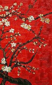 White flowering tree painting, artwork, blossoms, vincent van gogh. Van Gogh Van Gogh Art Art Van Van Gogh