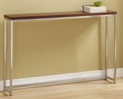 Tfg 5ogden Tall Console Table In Safari 39010831 H X 47 5 W X 8 D Frame Construction 0 75 Br Narrow Console Table Skinny Console Table Narrow Sofa Table
