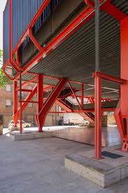 Giovanni Michelucci Xavier De Jaureguiberry Banca Del Monte Dei Paschi Di Siena Steel Architecture Steel Building Homes Steel Structure Buildings