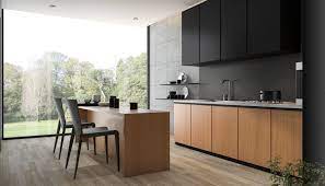 Examinez les 73 idées de cuisine moderne suivantes et découvrez les meilleures propositions sur le mobilier, les couleurs, la déco, l'îlot avec ou sans bar. Cuisine Noire Et En Bois Les 40 Plus Belles Inspirations De Cuisines