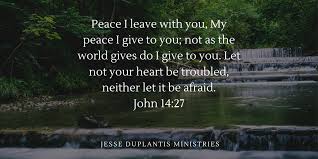 Jesse duplantis encapsulates the radical pentecostalism of today. Jesse Duplantis On Twitter Peace I Leave With You My Peace I Give To You Not As The World Gives Do I Give To You Let Not Your Heart Be Troubled Neither
