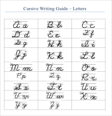 Fruit worksheets alphabet chart handwriting small capital uppercase cursive options for free cursive handwriting worksheets alphabet and! 30 Printable Handwriting Chart Templates Free Pdf Word Excel Format