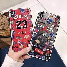 supreme iphonexs maxケース スポーツ風 ジョーダン アイフォンxr ケース ファッション シュプリーム 個性 iphonexハードケース アイホン8plusケース カッコイイ ケース シュプリーム iphoneケース iphoneケース
