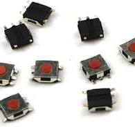 Amazon.com: IPUDIS 20PCS SMD Switch 4 Pin Touch Micro Switch ...
