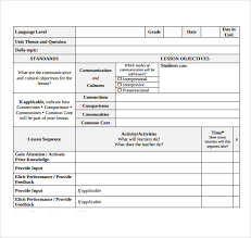 More than 1,500 ela activities. Free 6 Sample Printable Lesson Plan Templates In Pdf Ms Word
