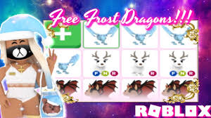 Adopt me codes can give free bucks and more. How To Get Free Frost Dragons Trading Free Christmas Gifts Roblox Adopt Me Youtube