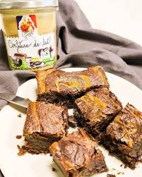 Brownie Fondant Chocolat Confiture De Lait Lucien Georgelin Meat Jerky Food Beef