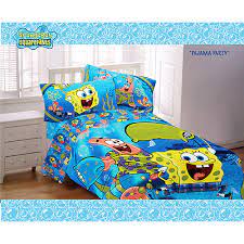 Whether for a child or teenager's room, comforter set typically includes a variety of pieces that help bring a bed together. Spongebob Nick Pajama Party Spongebob Full Comforter Walmart Com Walmart Com