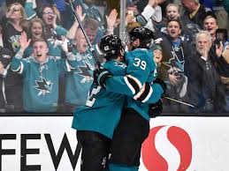 All players timo meier gustav nyquist marcus sorensen kevin labanc tomas hertl logan couture brent burns evander kane justin braun joakim ryan joe pavelski erik karlsson melker karlsson. Sharks Storm Back To Win Game 7 Ot Thriller Vs Golden Knights Thescore Com