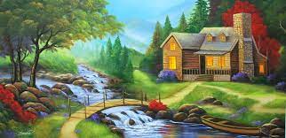 Paisagem Pintura Em Tela No Elo7 Ricardo Rocha Dos Anjos Pintura Em Tela Quadros Para Decoracao D60b68