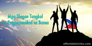 Maunlad na bansa at ekonomiya : Mga Slogan Tungkol Sa Pagpapaunlad Ng Bansa Communication Speech 30514
