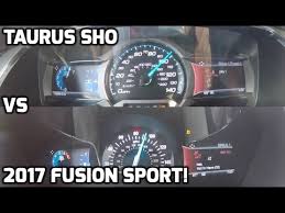 Research the 2020 ford fusion at cars.com and find specs, pricing, mpg, safety data, photos, videos, reviews should i buy the 2020 ford fusion? 2017 Ford Fusion Sport Vs Ford Taurus Sho 0 60 Mph 0 100 Mph Race Which Is Quicker Youtube