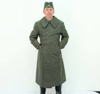 German M43 Greatcoat Late War Colour by Richard Underwood Militaria