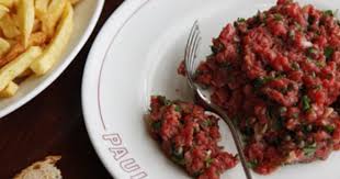 Tartare De Filet De Boeuf Steak Tartare Steak Tartare Classic French Dishes Bordelaise Sauce