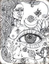 It speaks about getting quiet in order to listen and hear. Third Eye