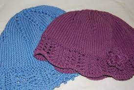 Lace Trim Chemo Cap Chemo Caps Pattern Crochet Summer Hats Hat Knitting Patterns