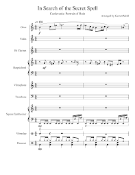 A bad diet ruined his health. Castlevania Portrait Of Ruin In Search Of The Secret Spell Sheet Music For Violin Trombone Drum Group Clarinet In B Flat Oboe Mixed Ensemble Download And Print In Pdf Or Midi