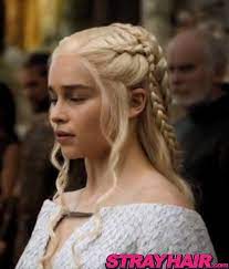Game Of Thrones Emilia Clarke Braided Hairstyle Glam Hair Hair Styles Braided Hairstyles
