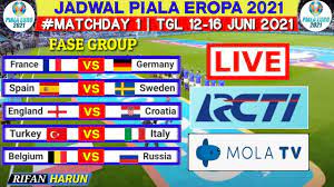 Babak 16 besar piala eropa 2020 atau euro 2020 akan dimulai 26 juni dan berakhir 19 juni. Jadwal Euro 2021 Prancis Vs Jerman Piala Eropa 2021 Fase Grup Matchday 1 Live Rcti Youtube